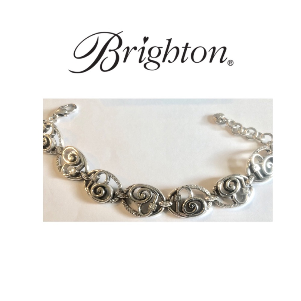 Brighton silver crystal bracelet